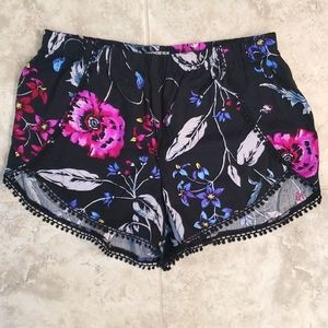 Express Floral Shorts